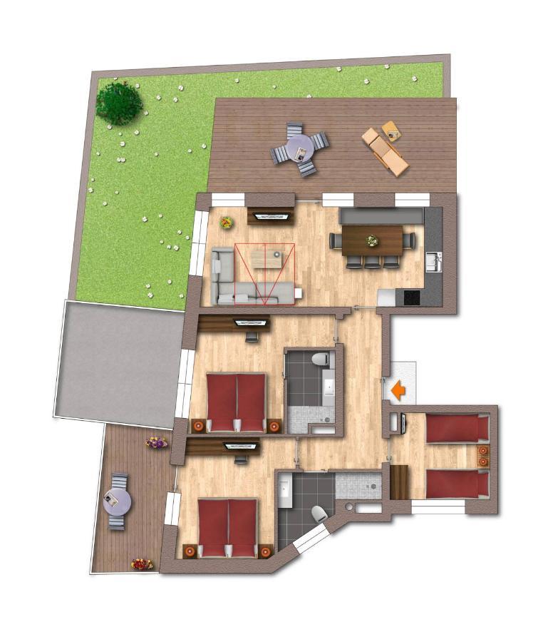 Alma Appartements Mayrhofen Zewnętrze zdjęcie