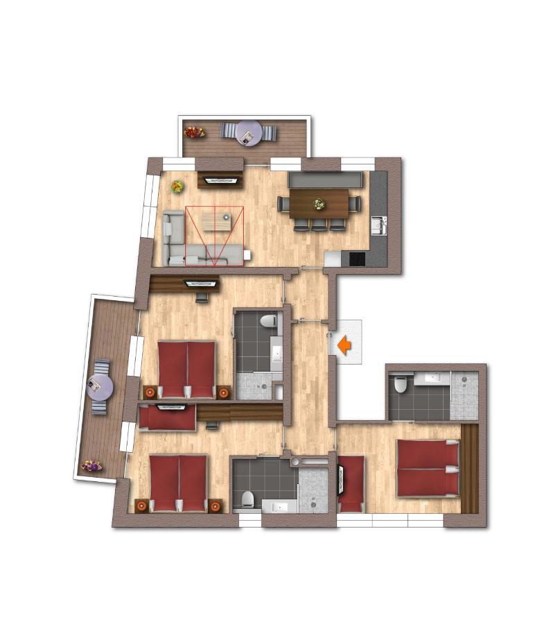 Alma Appartements Mayrhofen Zewnętrze zdjęcie