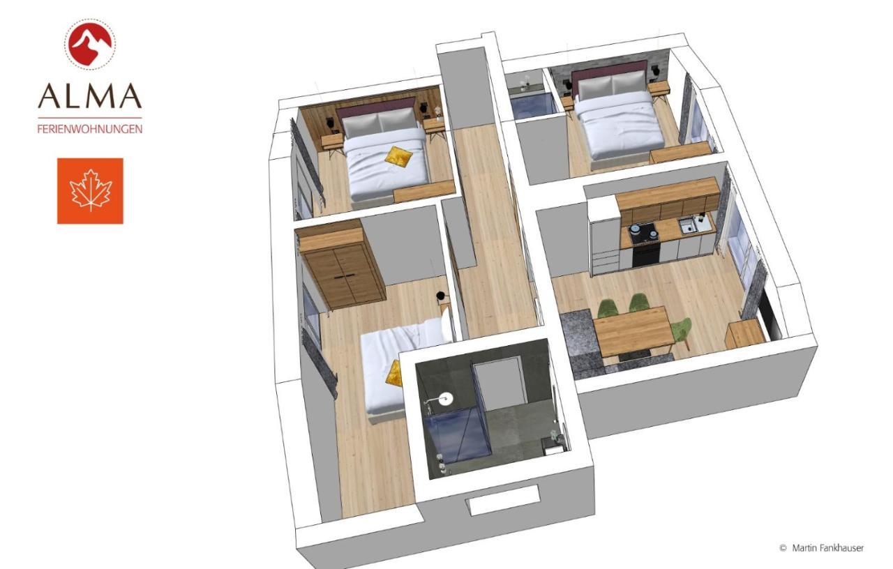 Alma Appartements Mayrhofen Zewnętrze zdjęcie