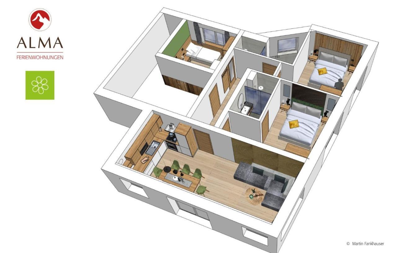 Alma Appartements Mayrhofen Zewnętrze zdjęcie