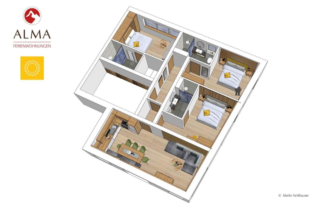 Alma Appartements Mayrhofen Zewnętrze zdjęcie